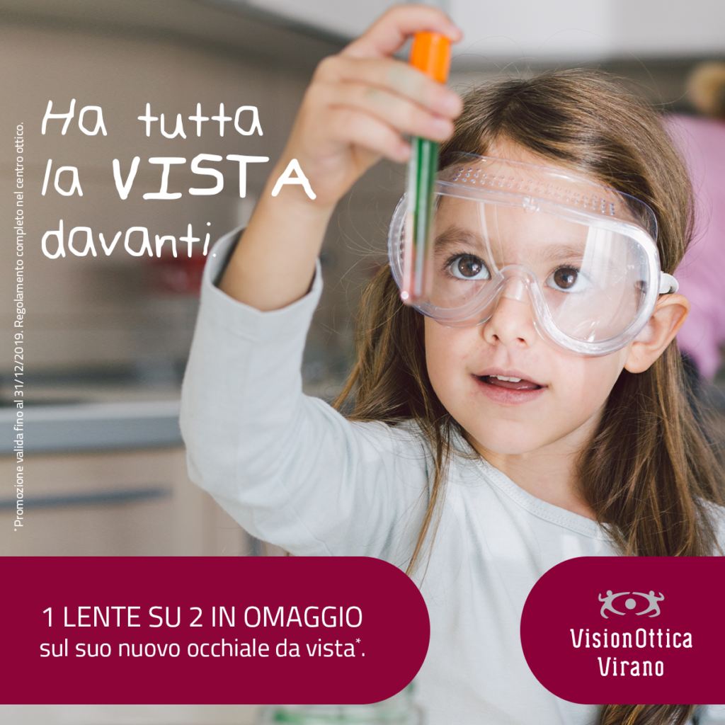Back to school - promozione lente in omaggio per bambini - ottica virano orbassano none